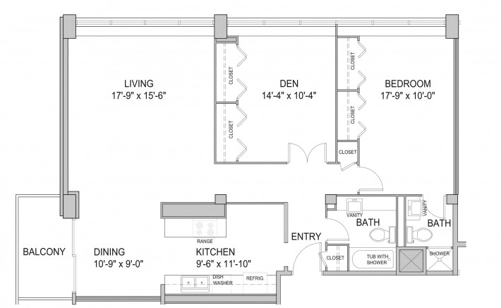 Two Bedroom 2A
