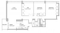 Three Bedroom 3A